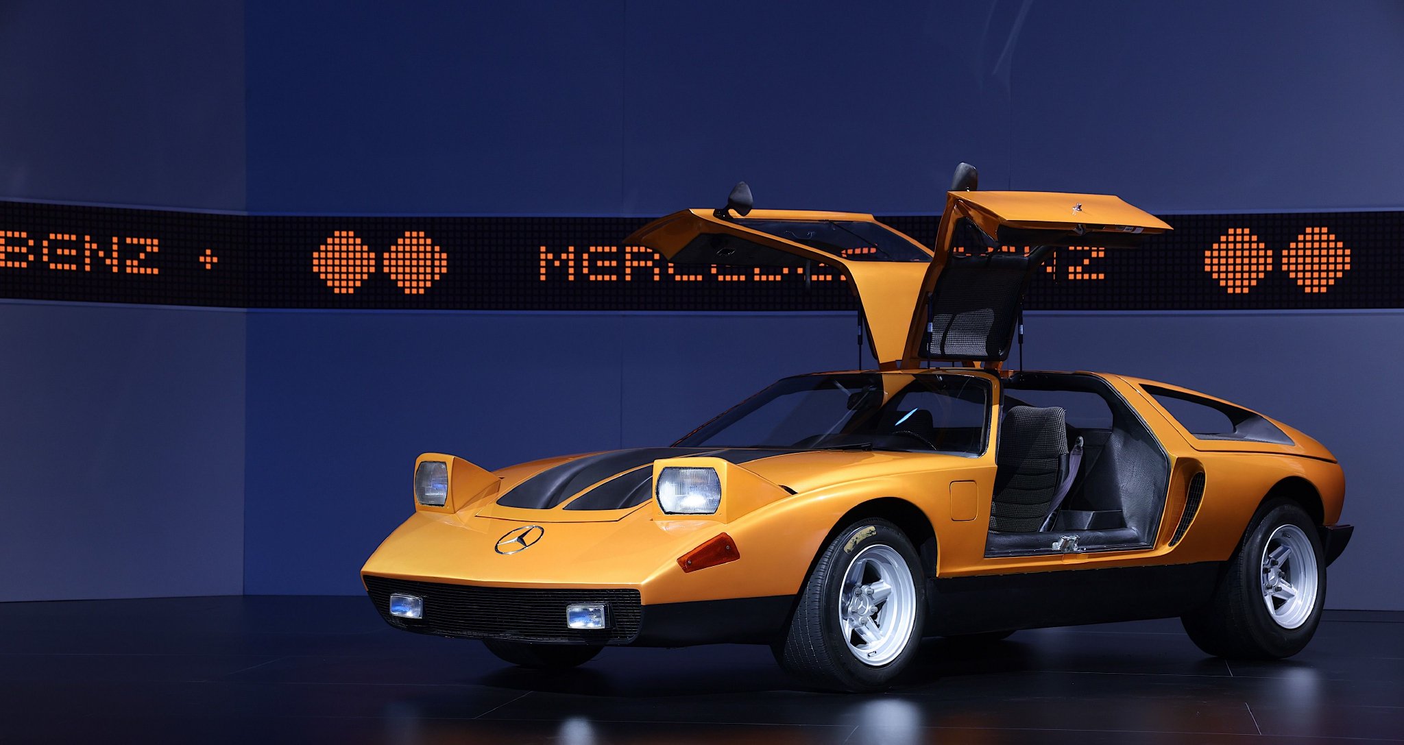 2023广州车展：奔驰Vision One-Eleven概念车首登中国