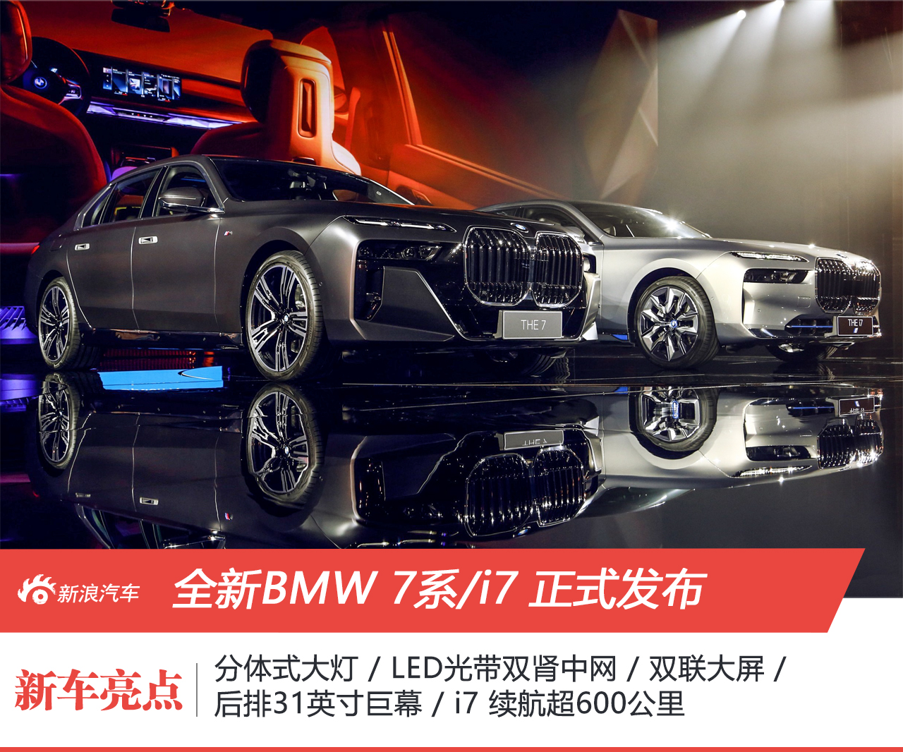 科技革新 BMW 全新7系与创新纯电动i7发布