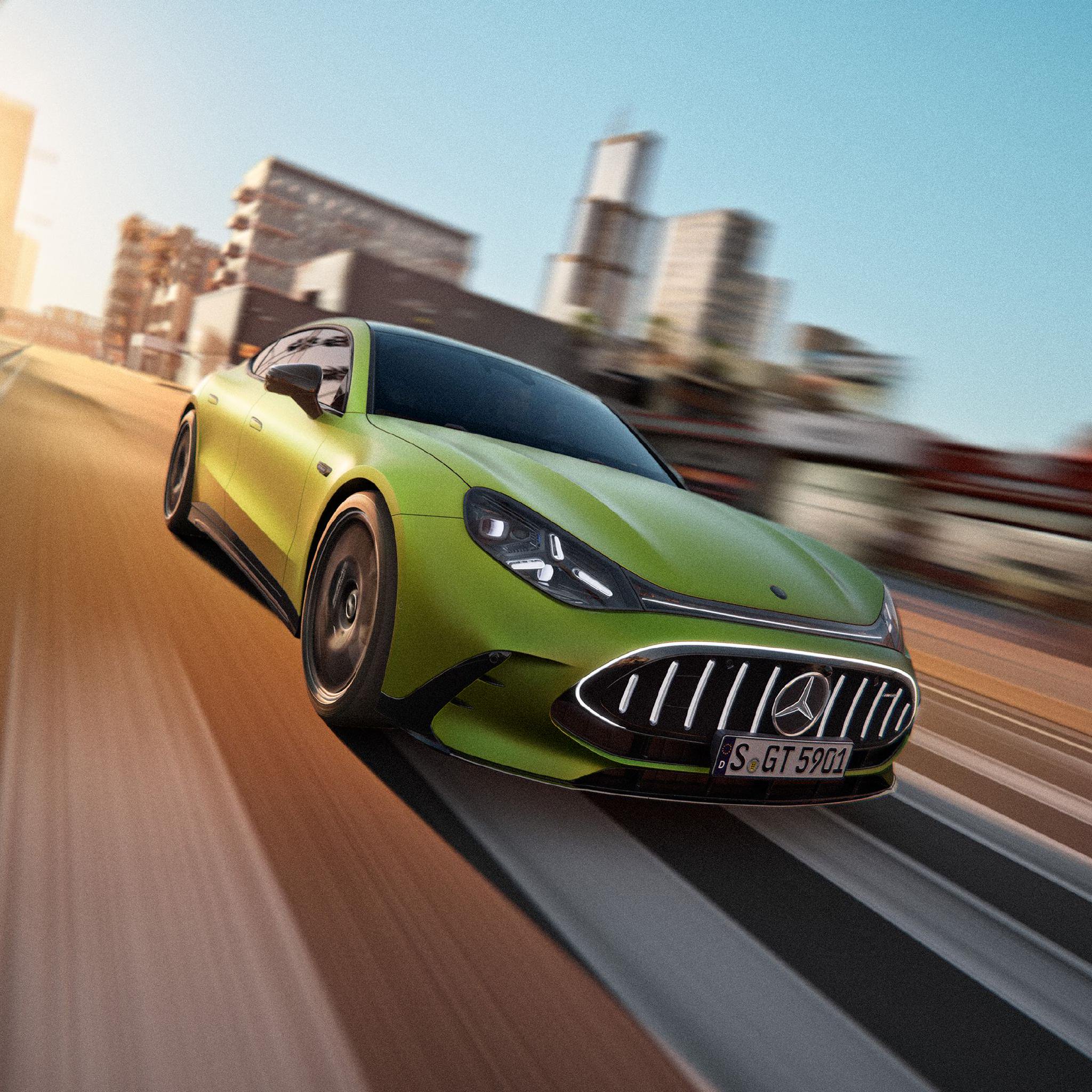 浑身黑科技 全新梅赛德斯-AMG GT高性能四门跑车全球首秀
