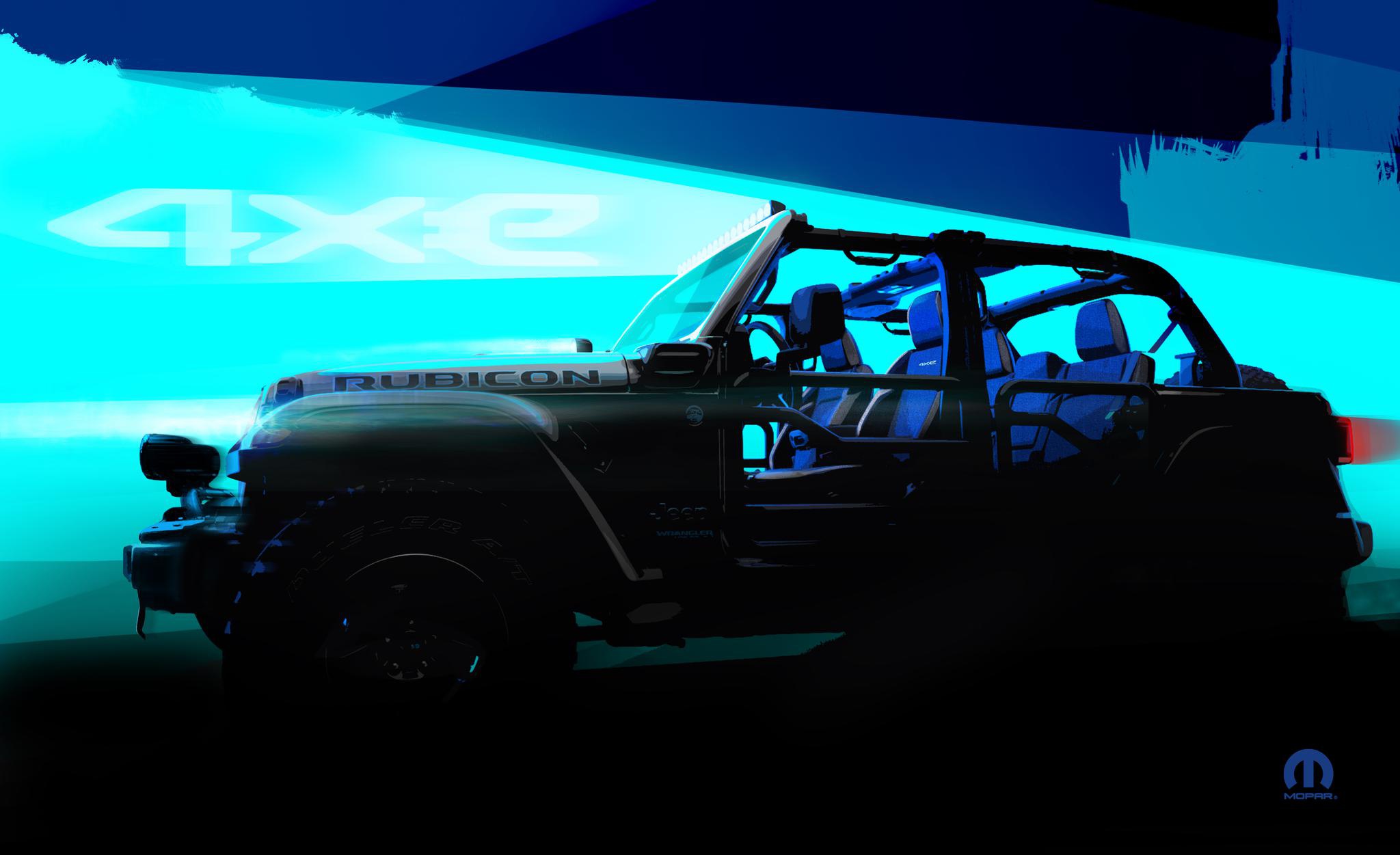 Jeep牧马人4xe Off-Roader 曝光图