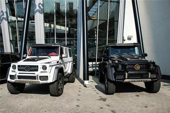 奔驰g5004x4陆地巨无霸现车最新报价