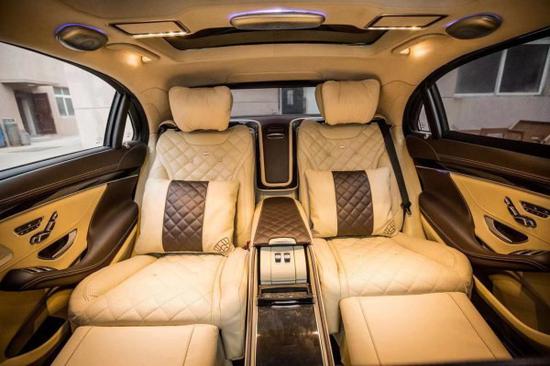 20款奔驰普尔曼S450最新落地价现图实拍