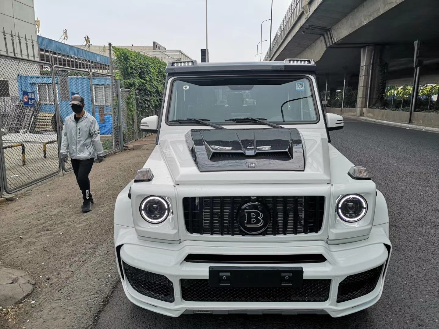 2020款巴博斯奔驰g500霸气侧漏彰显野性