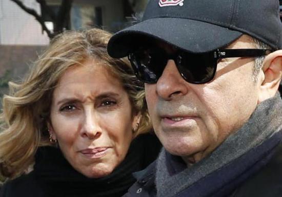 日产前董事长好莱坞式大逃亡后与妻重聚 妻子：一生中最好礼物