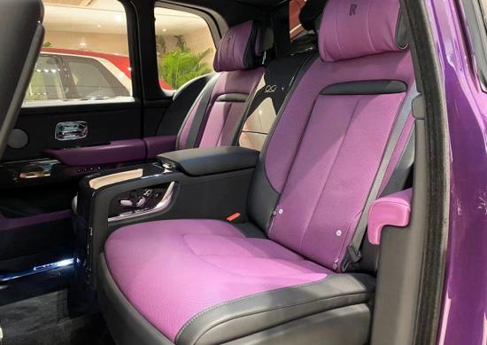 劳斯莱斯库里南BB版暮光紫 预售价6X9万