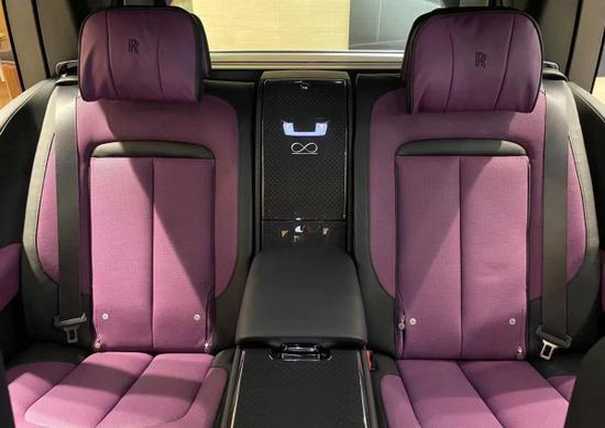 劳斯莱斯库里南BB版暮光紫 预售价6X9万