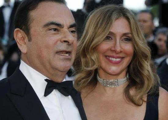 日产前董事长好莱坞式大逃亡后与妻重聚 妻子：一生中最好礼物