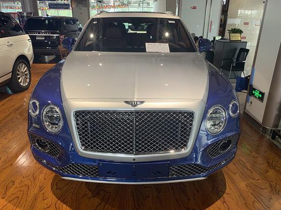 2019款宾利天越40t汽油超豪华suv