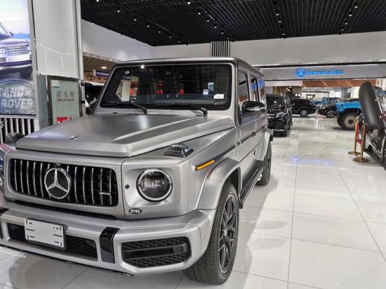 平行进口19款奔驰g63特卖 银色现车价格