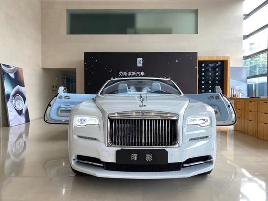 劳斯莱斯耀影查尔斯蓝 小姐姐挚爱车型
