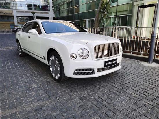 20款宾利慕尚加长全国唯一白色个性之选