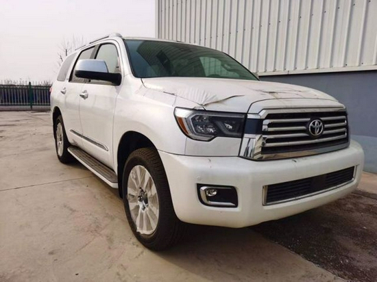 21款丰田红杉5700实车配置讲解国六排放