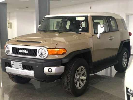 20款丰田fj酷路泽4.0 越野车中的小王子