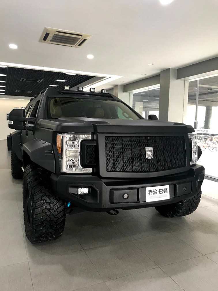 乔治巴顿硬汉座驾军事越野车独一无