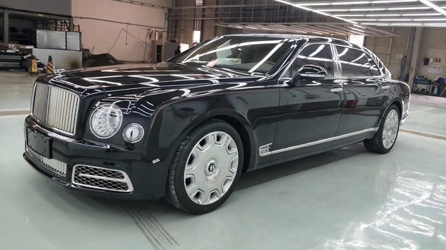 2019款宾利慕尚加长身份的象征超豪华