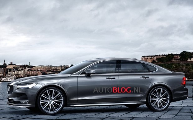 沃尔沃S90外观内饰图泄露 豪华上档次