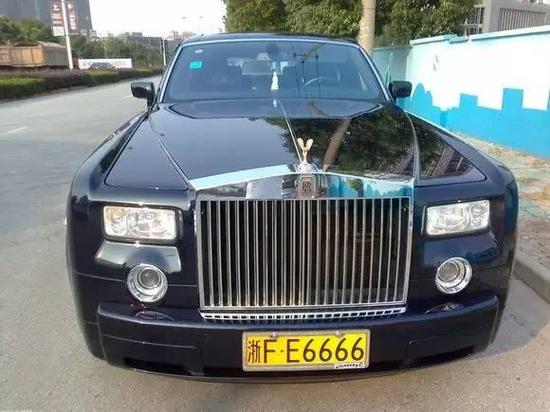 车牌就值百万 全国最牛黄牌车