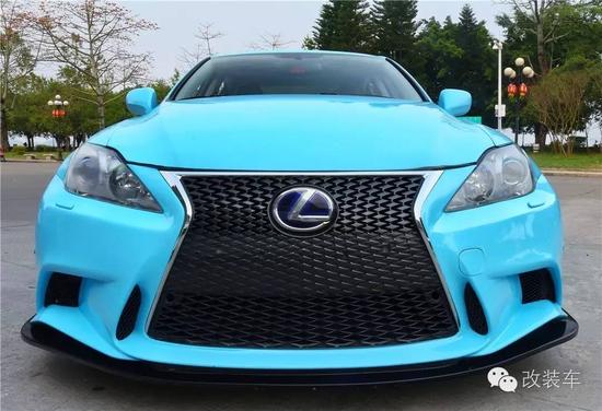 夏日薄荷糖 雷克萨斯IS300改装案例