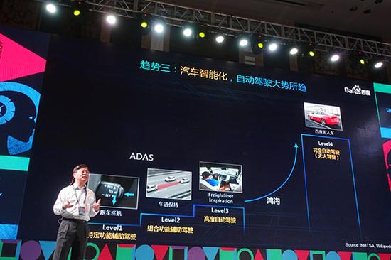 百度高级副总裁，自动驾驶事业部总经理王劲