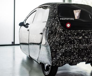 Spiri在丹麦技术BBQ上展示的概念车