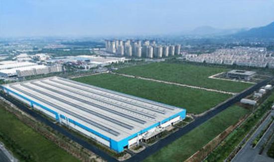 蔚来汽车高性能电机南京生产基地鸟瞰图