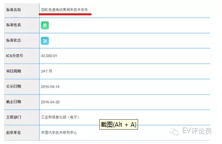 该来的都来了！ 四轮低速电动车的标准会怎么定？