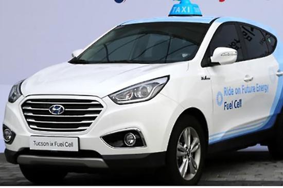 韩政府联合现代启动氢燃料电池出租车试点