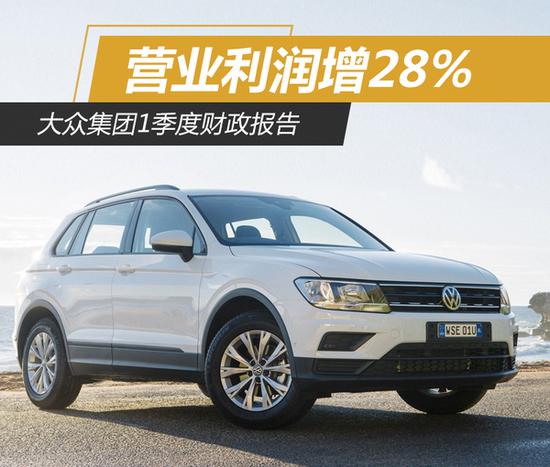 大众集团公布1季度财报 营业利润增28%
