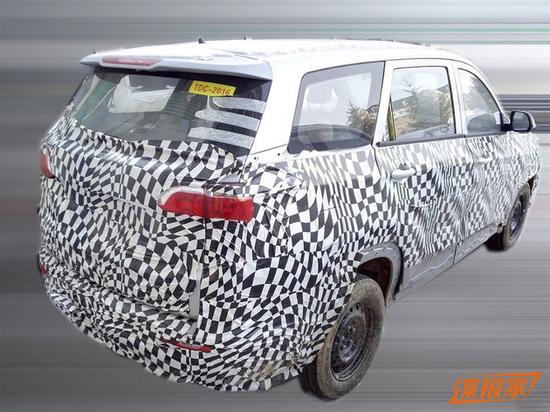 宝骏全新SUV谍照曝光 年底推出/7座布局