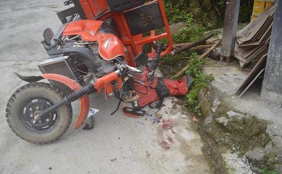 惊闻爱犬被碾 男子驾车“追凶”又出车祸