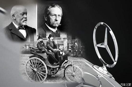 △真正意义上的第一台汽车——奔驰一号