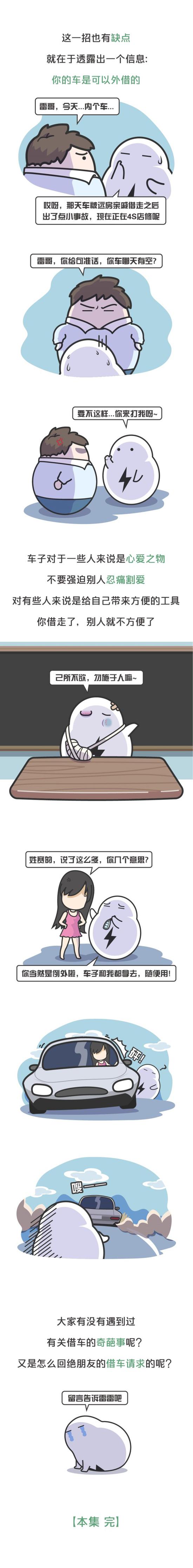 有人找你借车，你怎么办？