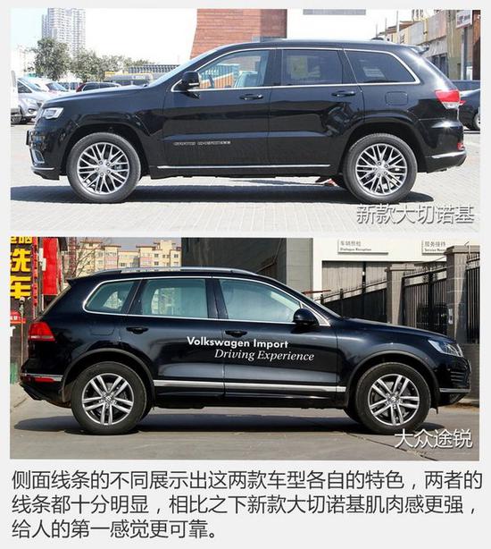真男人的座驾 新款大切诺基对比大众途锐-图6