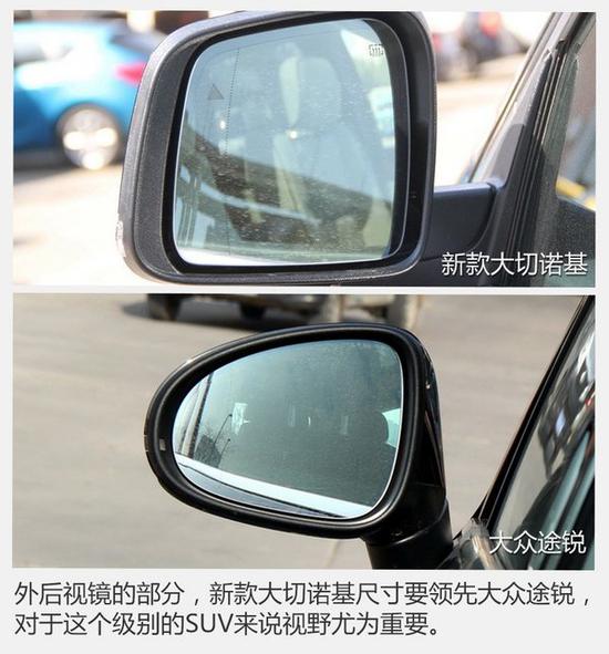 真男人的座驾 新款大切诺基对比大众途锐-图8