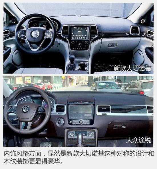 真男人的座驾 新款大切诺基对比大众途锐-图16