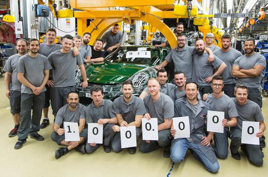 保时捷第一百万辆911下线 将全球巡展
