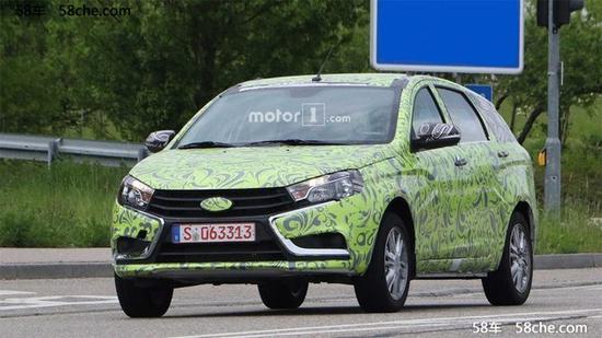 拉达Vesta旅行版谍照曝光 或2018年投产