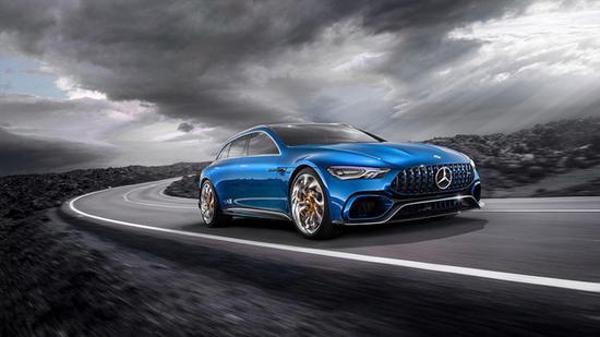 曝奔驰AMG GT旅行版渲染图 或达815马力