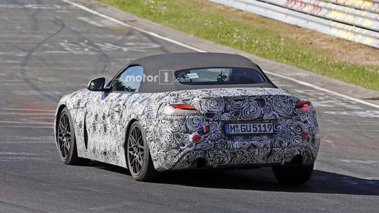 新宝马Z4内饰谍照曝光 科技感提升明显