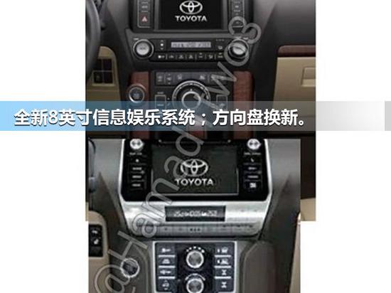 曝丰田新款普拉多官图 外观大改/9.12日发布-图5