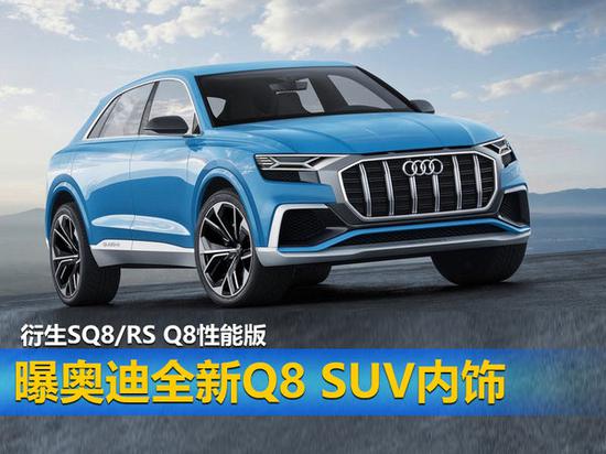 曝奥迪全新Q8 SUV内饰 衍生SQ8/RS Q8性能版-图1