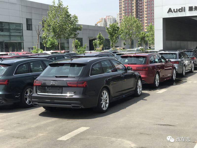 40多万的奥迪A6 Avant到店，卖到50万的奔驰C旅和宝马3旅尴尬了!