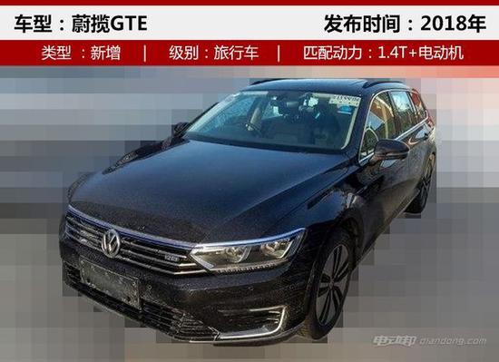 大众进口蔚揽GTE