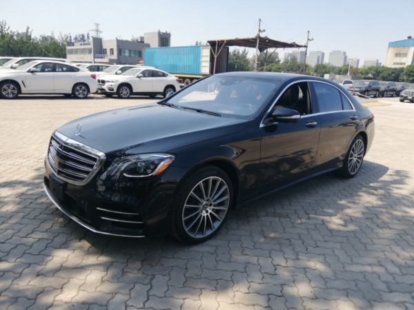 19款奔驰s560长轴四驱天津港现车特卖