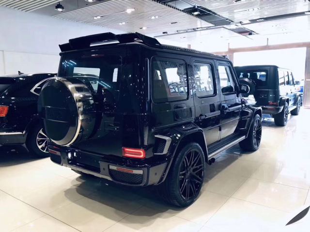 19款平行进口奔驰巴博斯g700原厂配置含