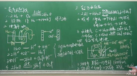 ▲李永乐老师整个论证过程的板书