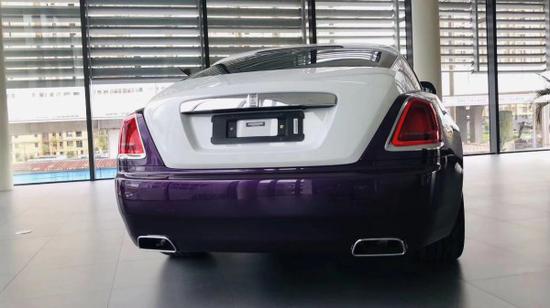 20款劳斯莱斯魅影暮光紫跑车小期货预售