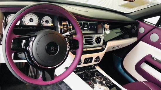 20款劳斯莱斯魅影暮光紫跑车小期货预售