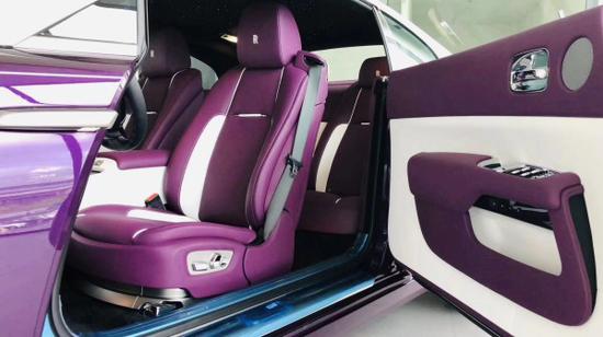 20款劳斯莱斯魅影暮光紫跑车小期货预售
