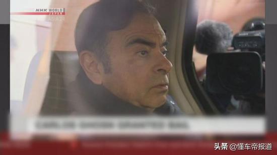 此前日本NHK的报道画面